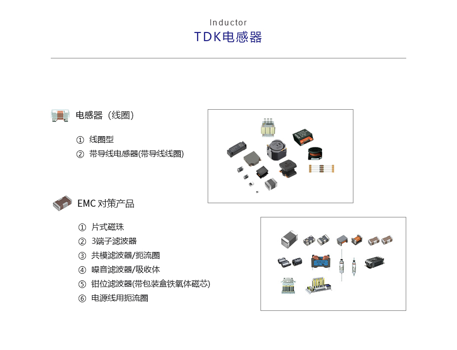 TDK高频电感参数2